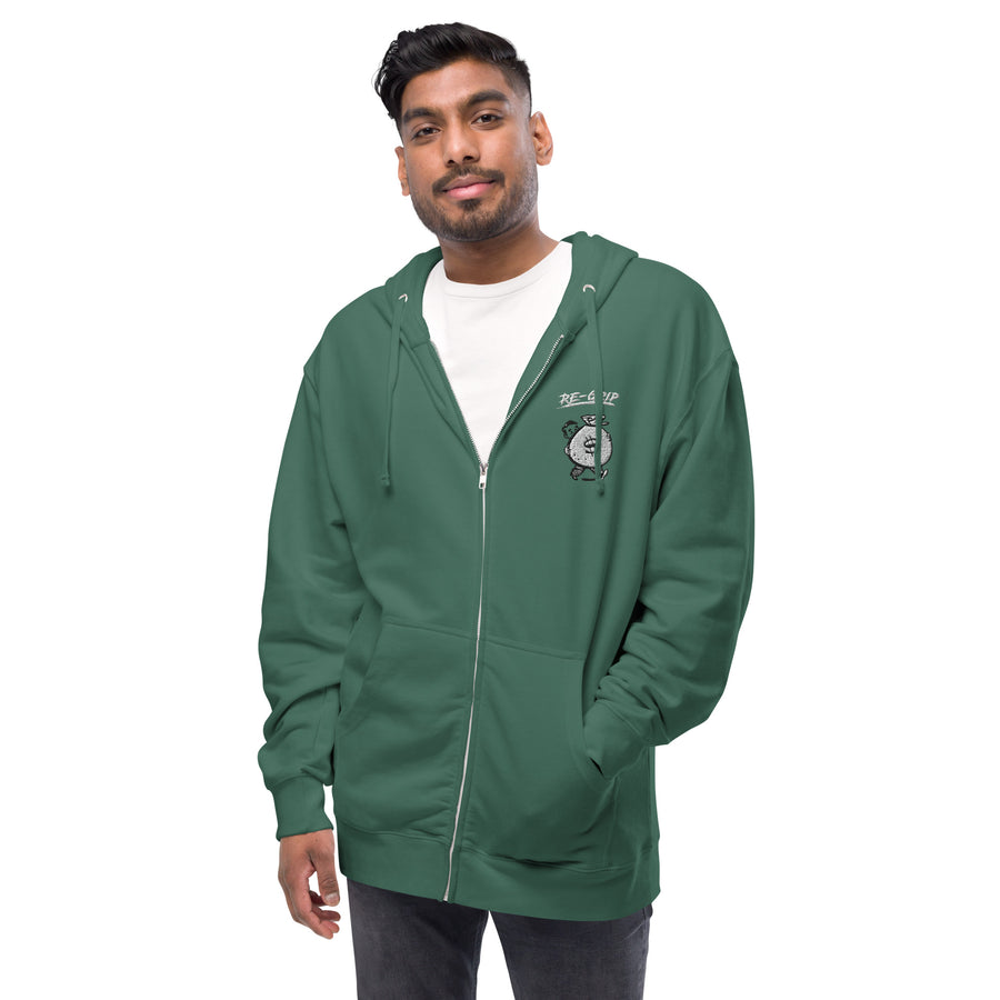 Money Bag Zip/Up Hoodie