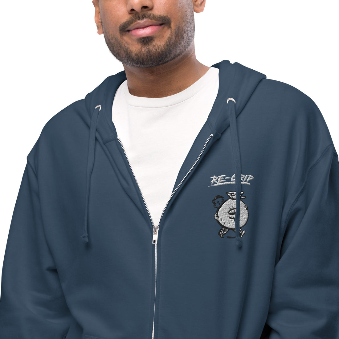 Money Bag Zip/Up Hoodie