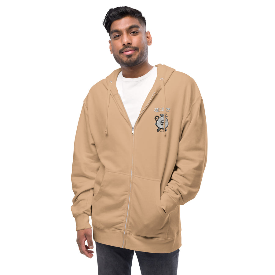 Money Bag Zip/Up Hoodie