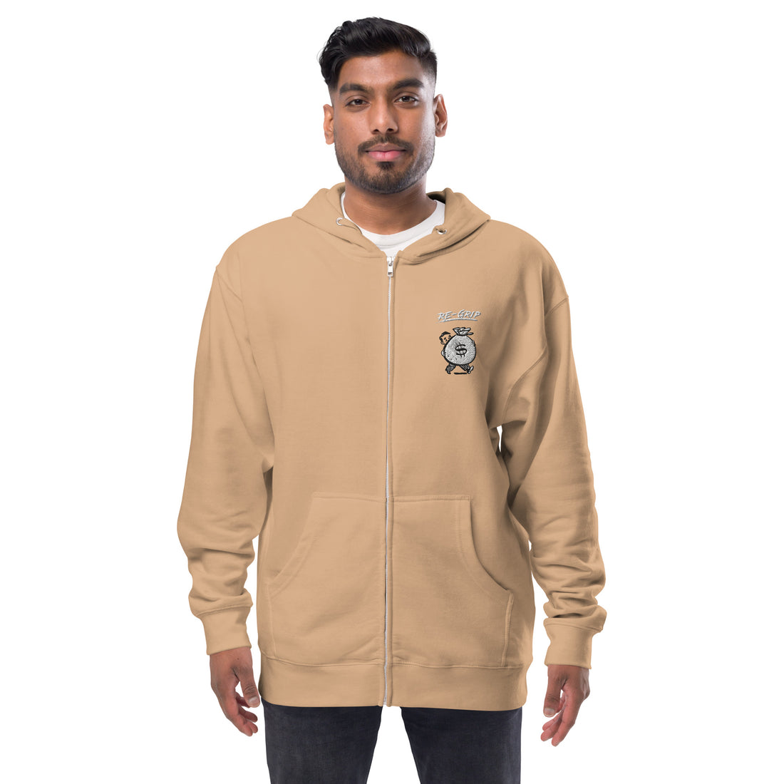 Money Bag Zip/Up Hoodie